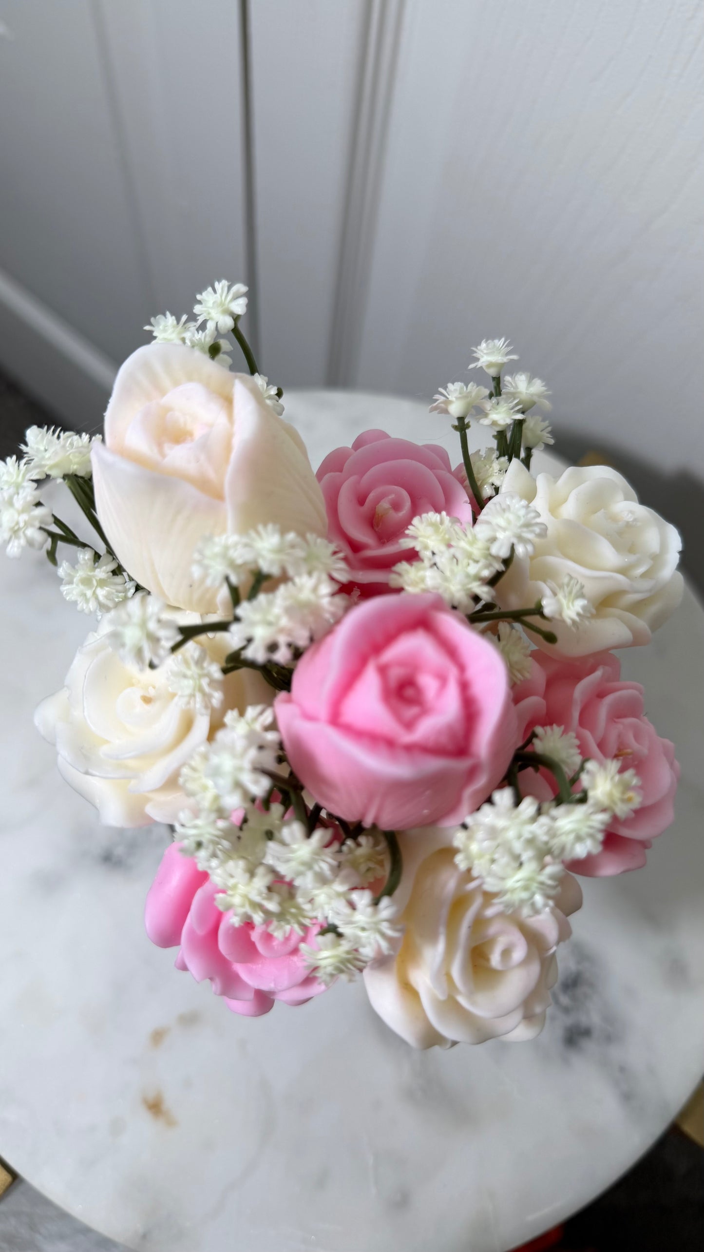 Mini bouquet de velas 🩷