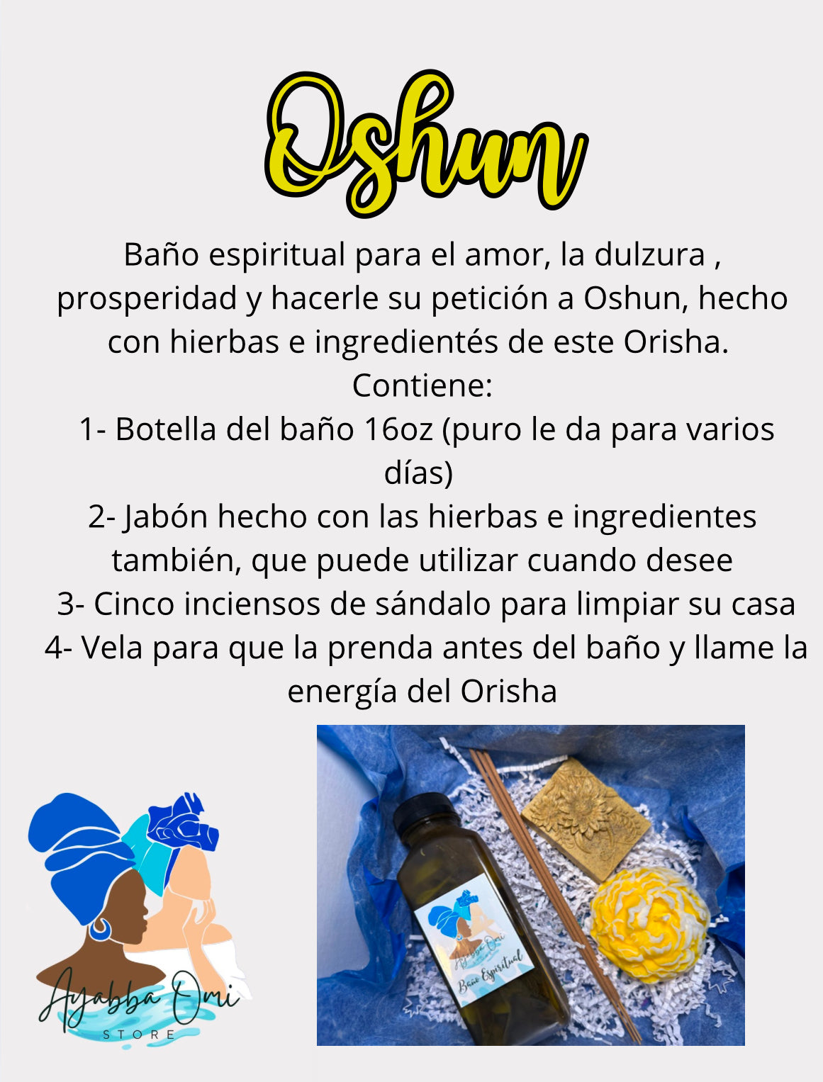 Baño de Oshun