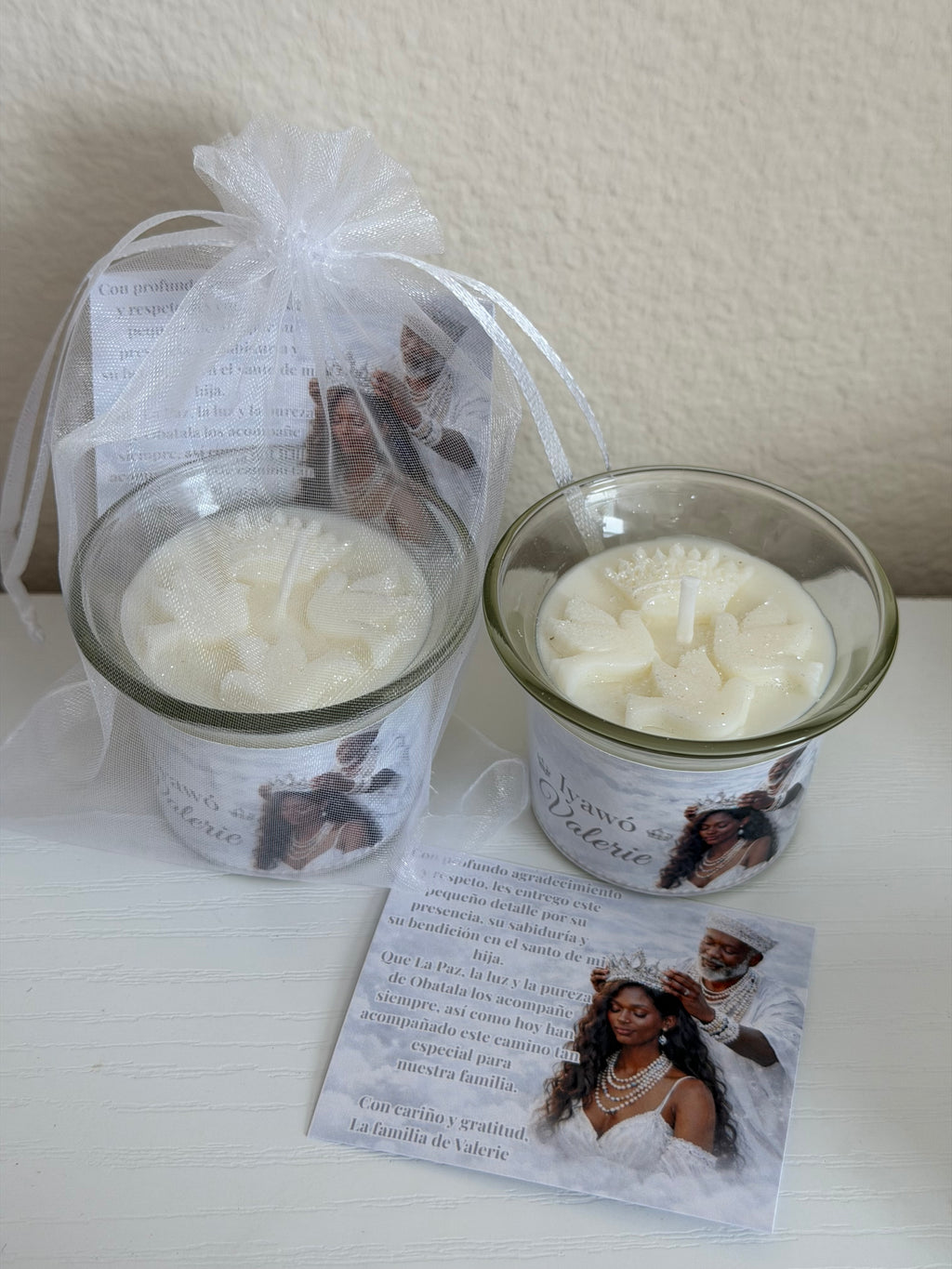Velitas de recordatorios Obatala