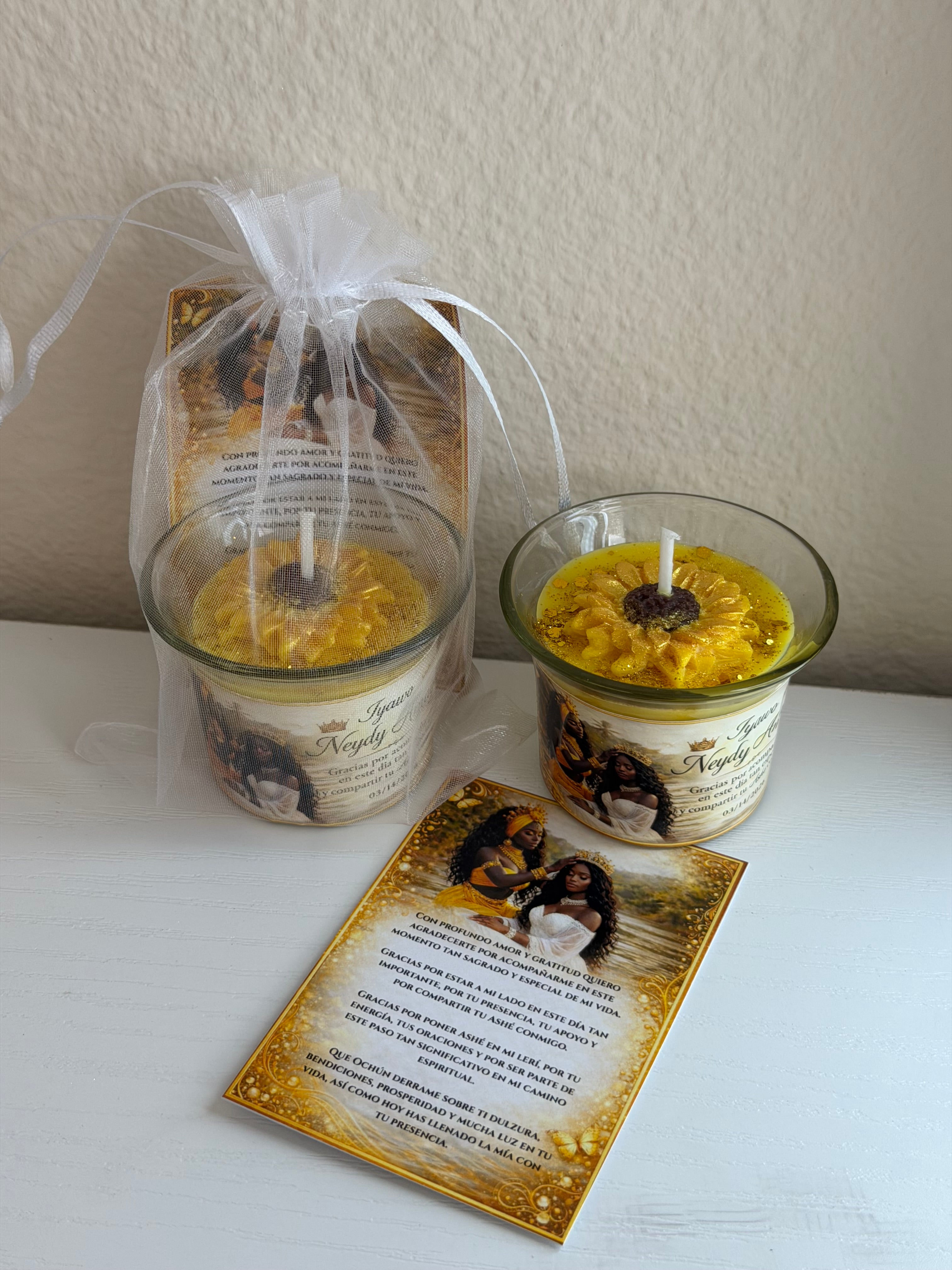 Velitas de Recordatorio Oshun