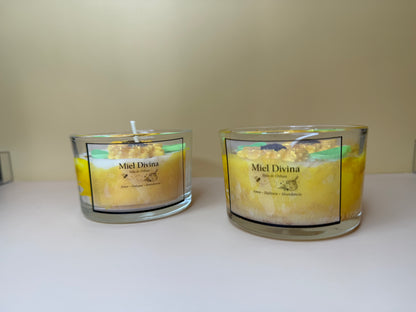 Miel Divina - set de 2 velas