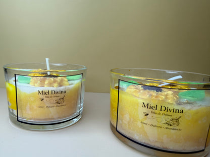 Miel Divina - set de 2 velas