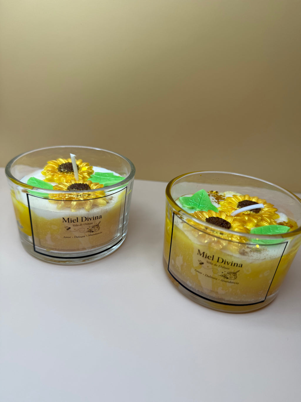 Miel Divina - set de 2 velas