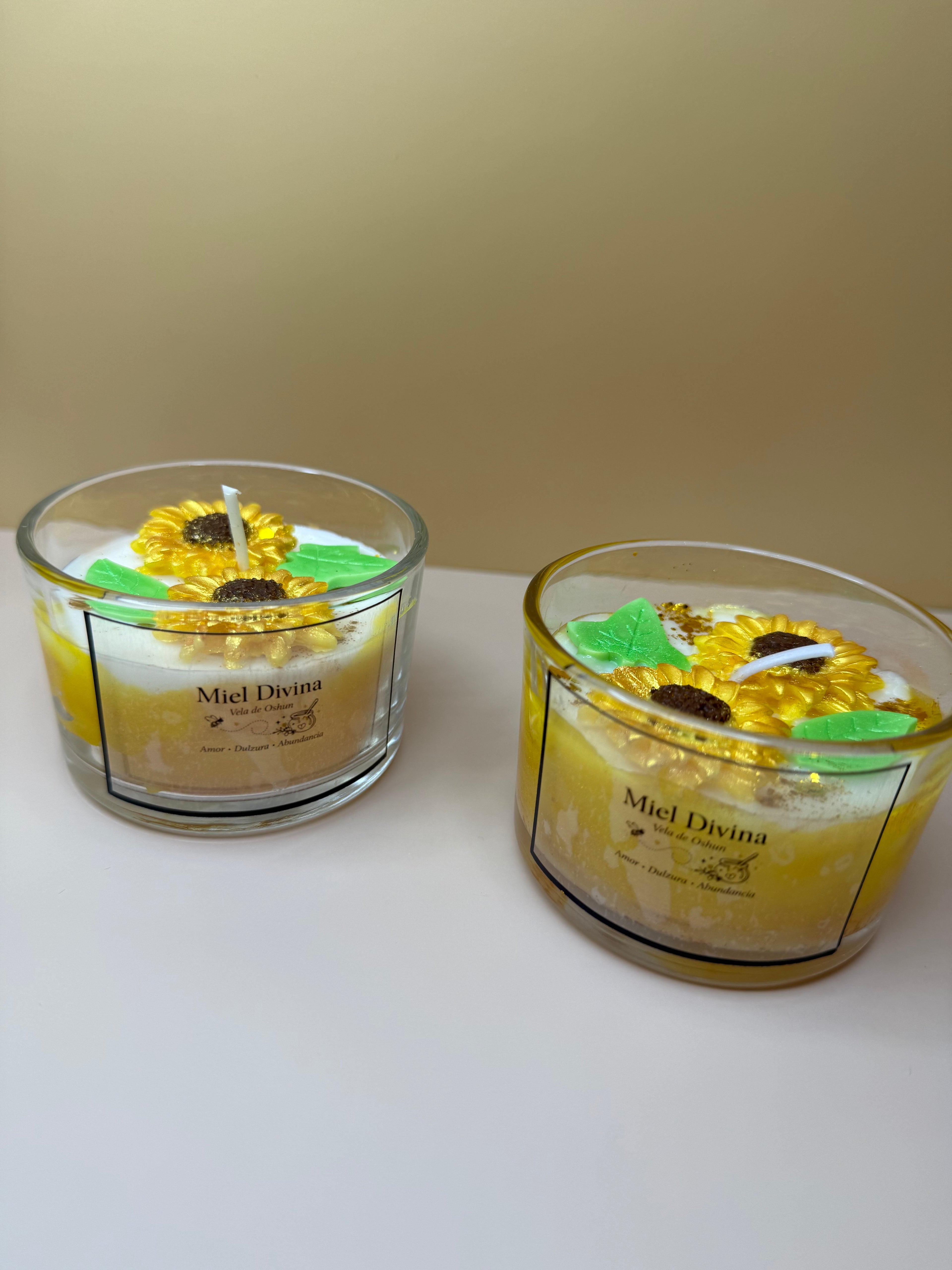 Miel Divina - set de 2 velas