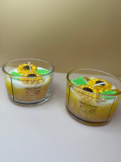 Miel Divina - set de 2 velas