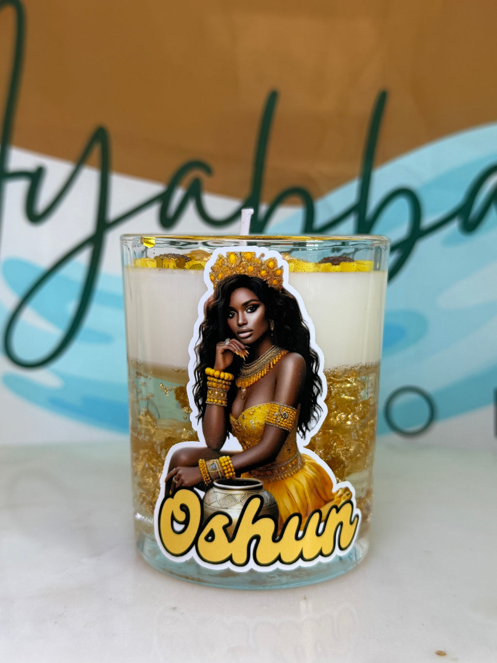 Velas de Gel para Oshun