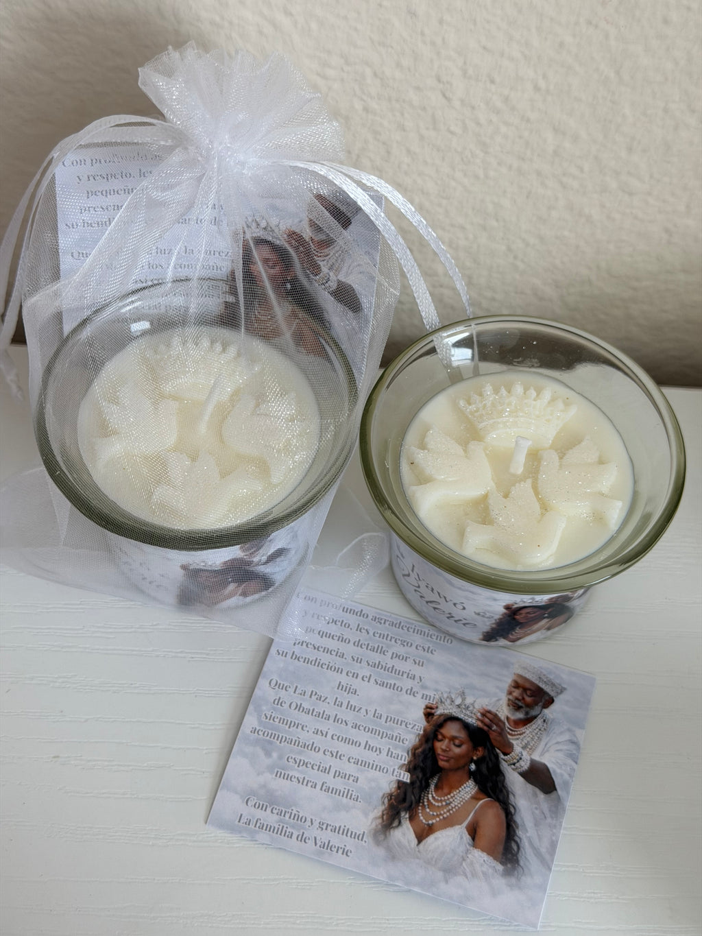 Velitas de recordatorios Obatala