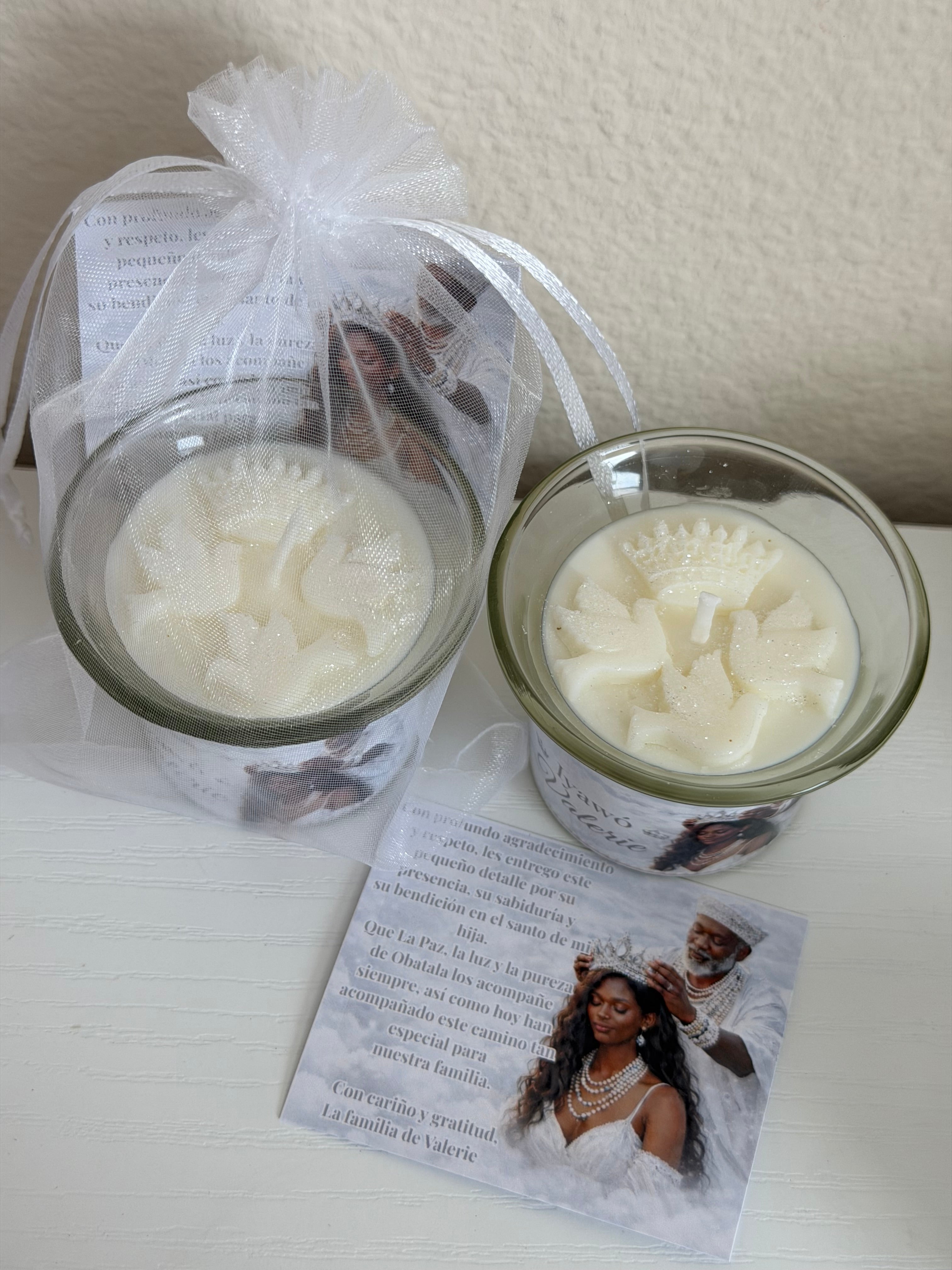 Velitas de recordatorios Obatala
