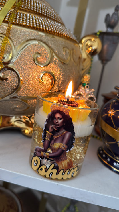 Velas de Gel para Oshun