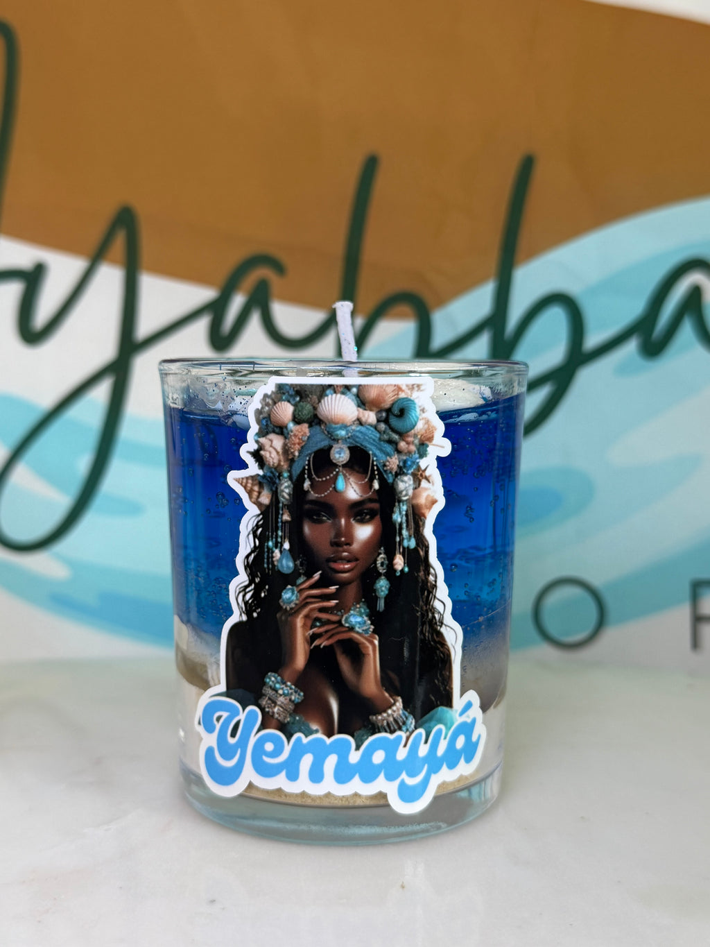 Vela de Gel Yemayá