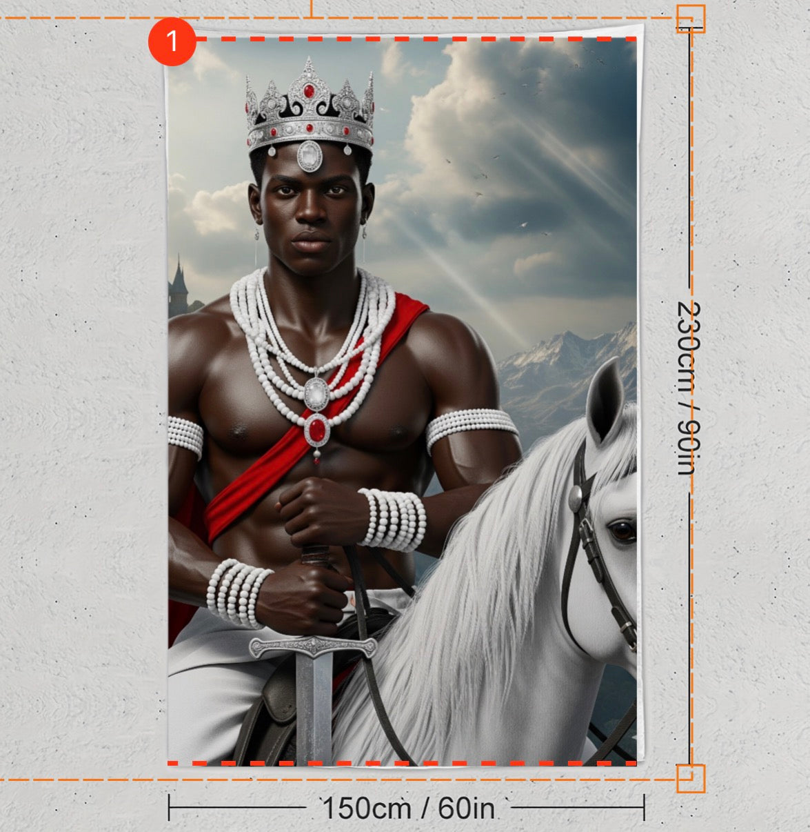 Tapiz de Obatala Ayaguna