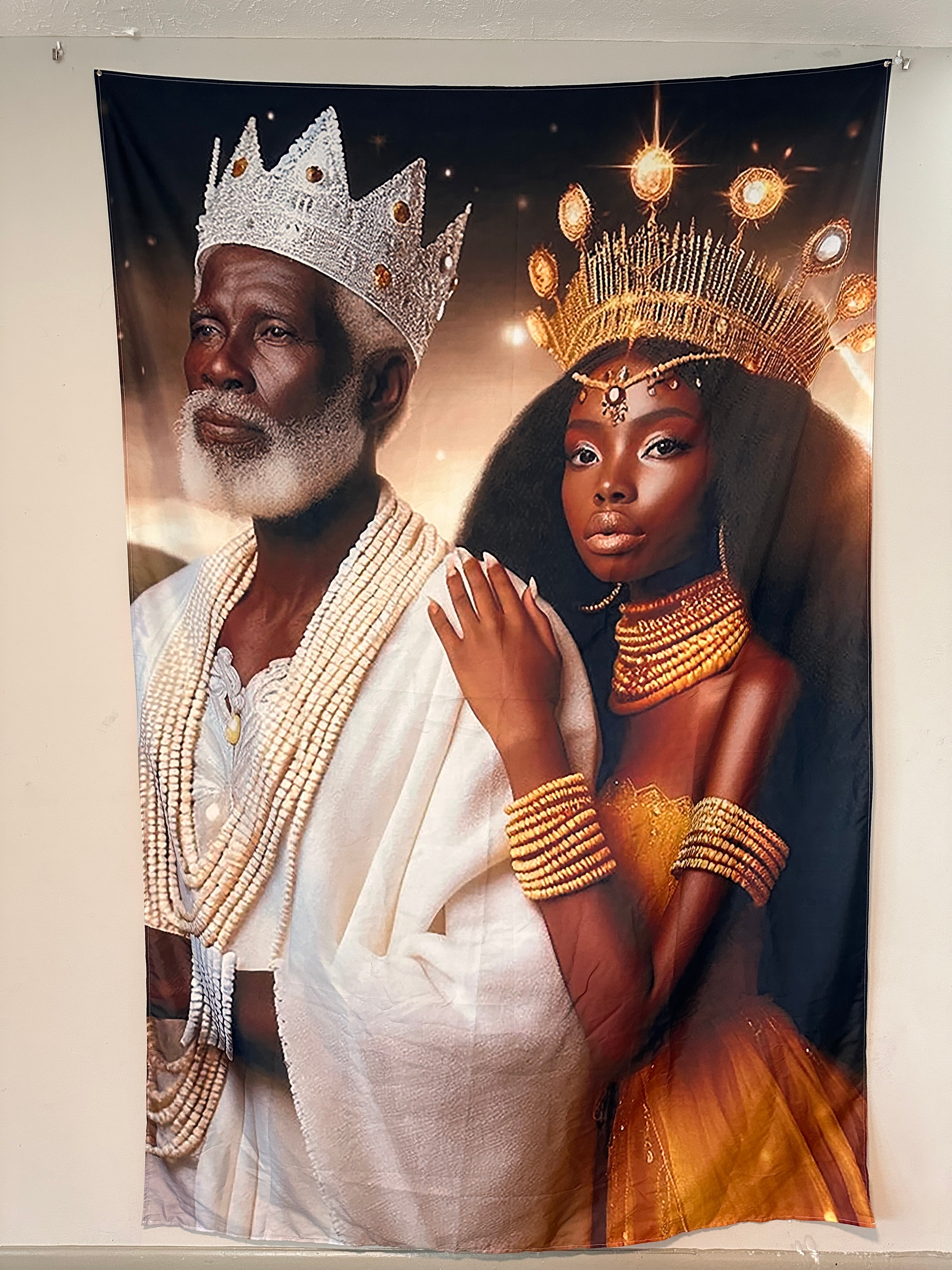 Tapiz Obatalá & Oshun