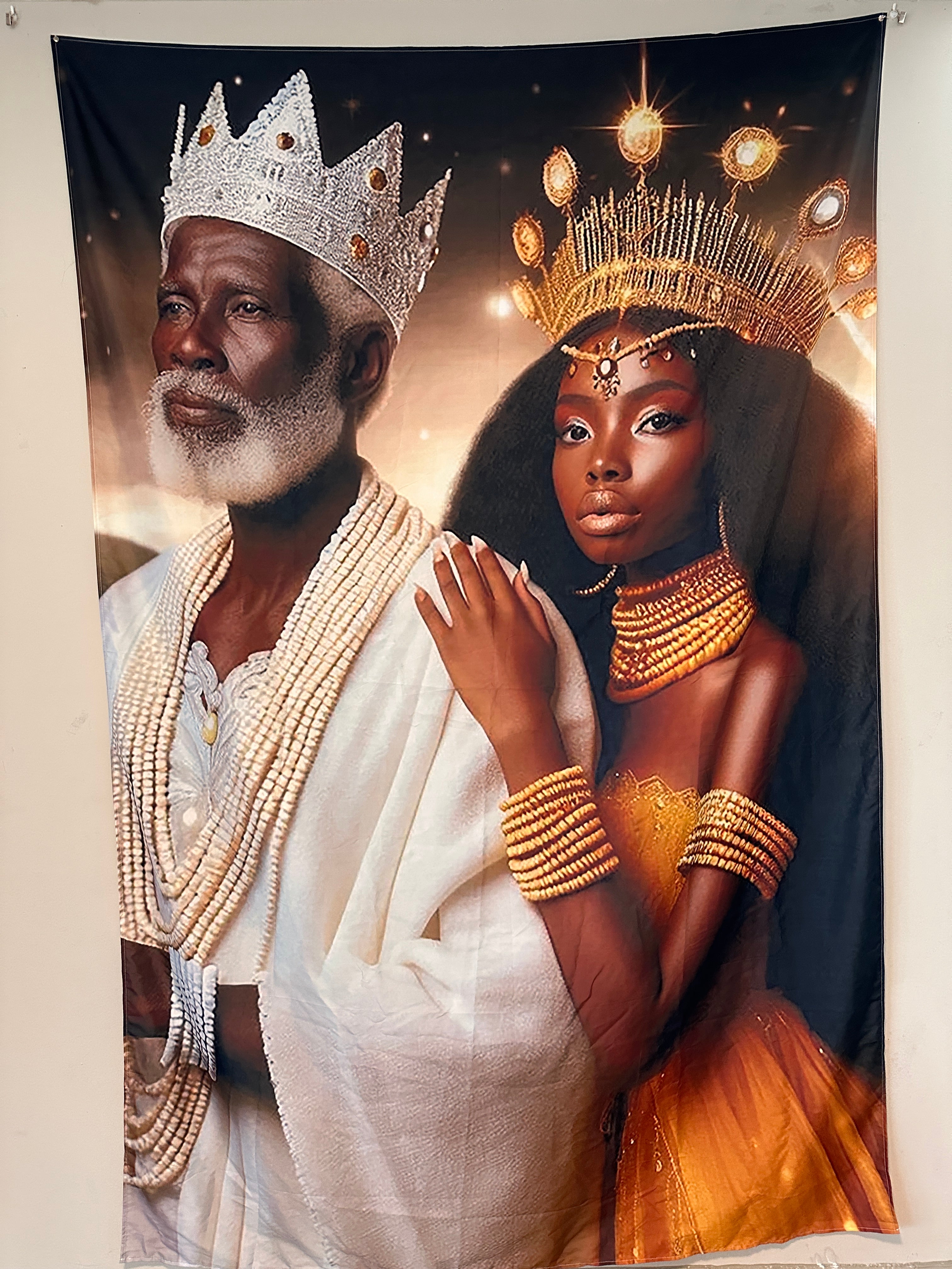 Tapiz Obatalá & Oshun