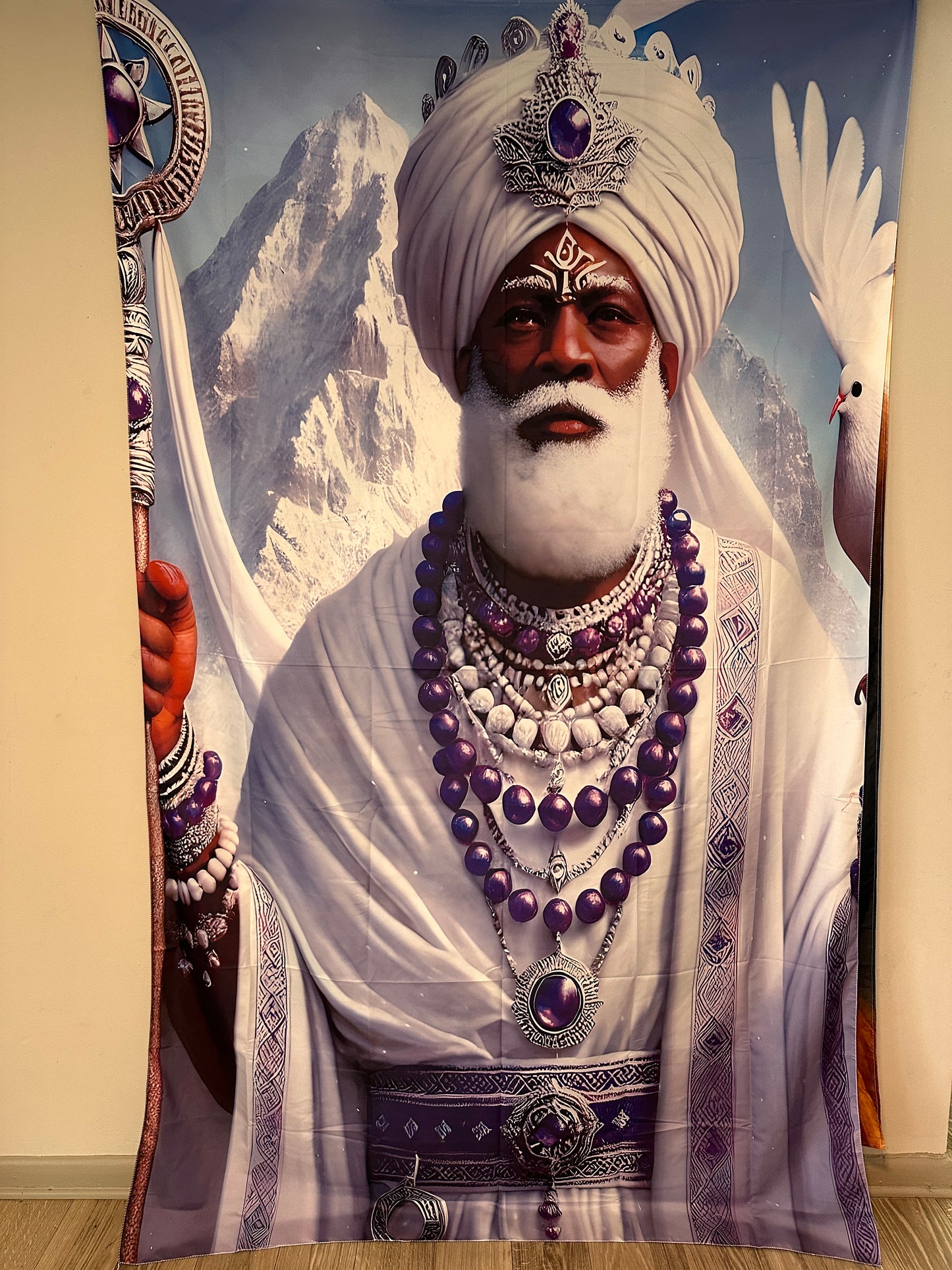 Tapiz de Obatalá Obba Moro