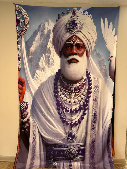 Tapiz de Obatalá Obba Moro