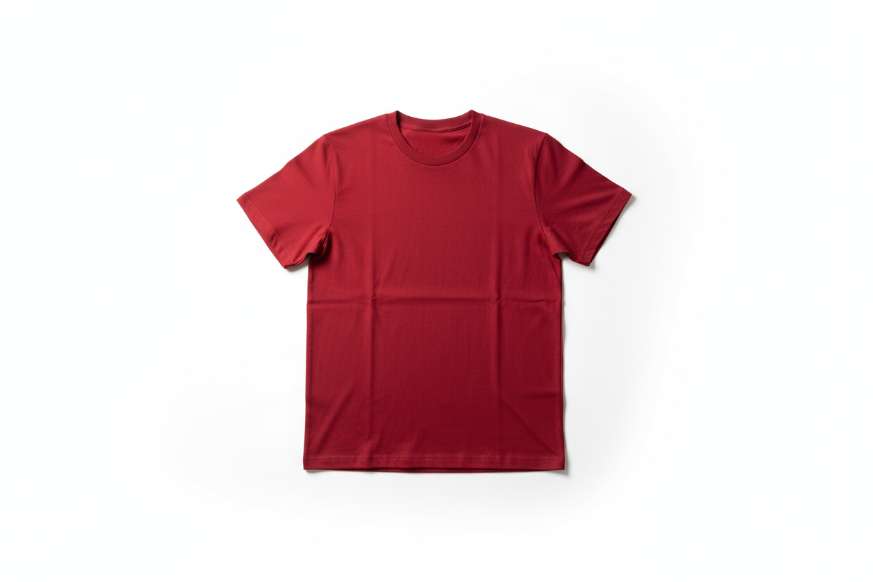 Una camiseta roja 